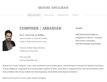 Tablet Screenshot of mosheshulman.com